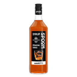 Сироп "Spoom" бутылка 1 литр, Амаретто / AMARETTO