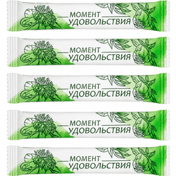 Сахар в стике 5г/10кг (2000 шт.кор) БЛ, Моменты удовольствия, Зеленый