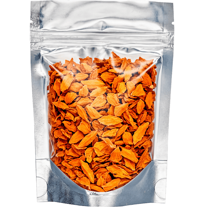 Пакет Дой-пак 80*120 "30+30" мм металлизированный с прозрачной стенкой zip