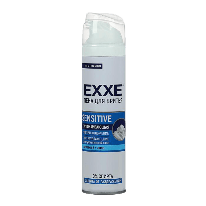 Пена для бритья 200 мл "EXXE", SENSITIVE для чувствительной кожи