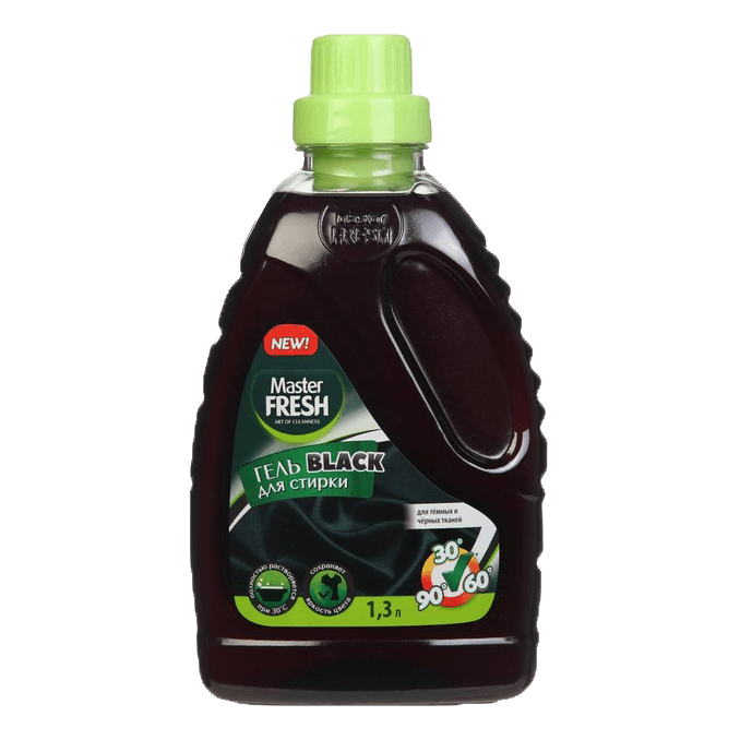 Гель для стирки белья 1,3 л "Master FRESH", Black Гель для стирки белья 1,3 л "Master FRESH", Black