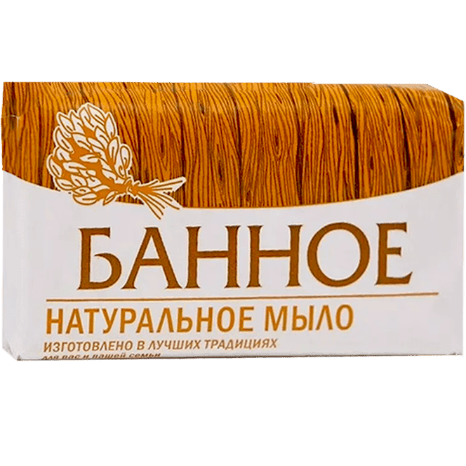 Мыло кусковое 160 г "Банное" в БУМАЖНОЙ упаковке Нэфис Мыло кусковое 160 г "Банное" в БУМАЖНОЙ упаковке Нэфис