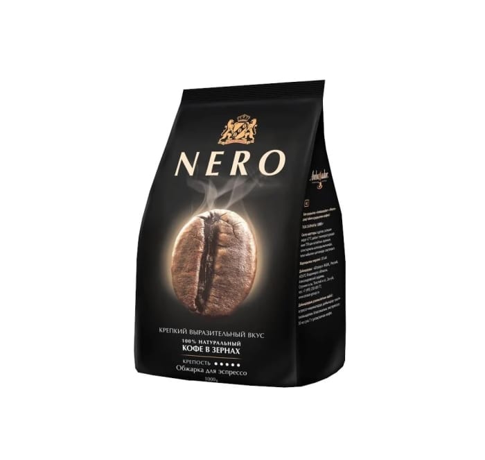Кофе в зернах 1000 гр "Ambassador" NERO Кофе в зернах 1000 гр "Ambassador" NERO