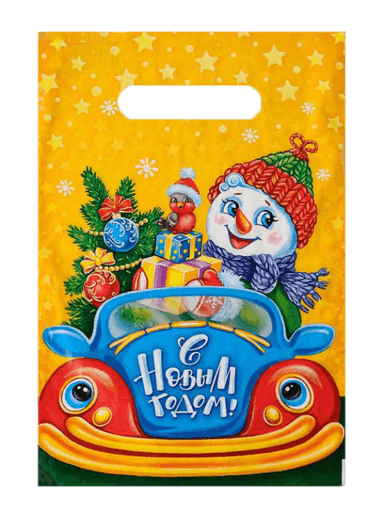Пакет НГ 20*30 "За рулем" миники Пакет НГ 20*30 "За рулем" миники