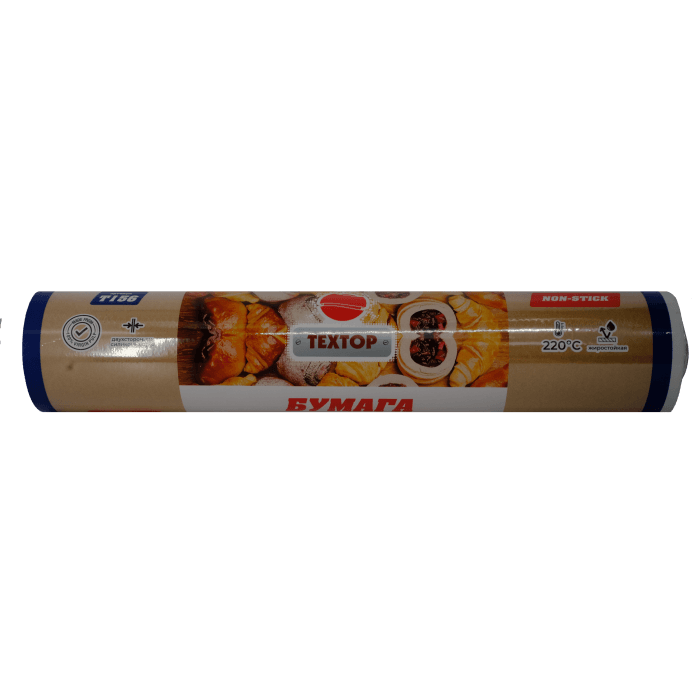 Бумага пергаментная для выпечки 38*100, силиконизированная, ТЕХТОР ProBake Бумага пергаментная для выпечки 38*100, силиконизированная, ТЕХТОР ProBake
